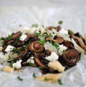 Cheese And Mushroom Medley
