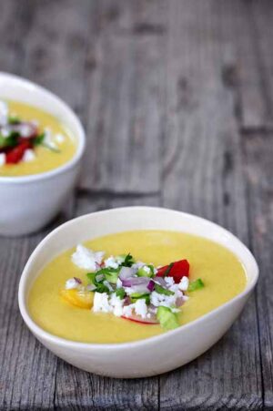 Chilled Yellow Tomato Soup
