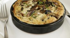 Quick Mushroom And Cheese Casserole