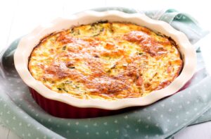 Kale and Cheese Tart