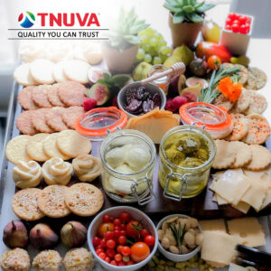 Sweet & Savory Pie Crust Crackers with Labaneh Balls