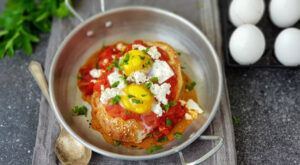 Leftover Challah Shakshuka