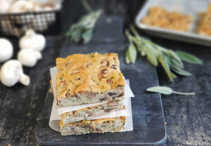 Mushroom-Tofu Casserole