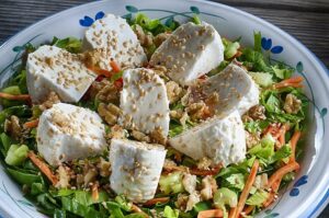 Light Feta Spinach Salad