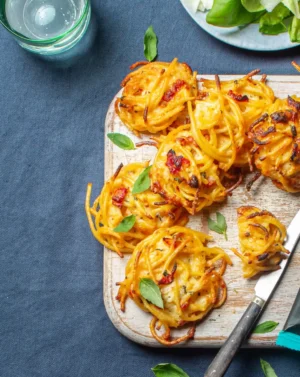 Spaghetti Fritters