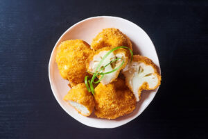 Cheese Stuffed Cauliflower