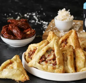 Scrumptious Savory Cheese Hamantaschen